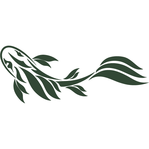 poisson vert foncé